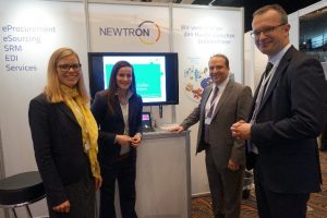 At the BME e-solution conference, Newtron and SupplyOn presented their solutions together for the first time