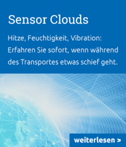 Condition Monitoring via Sensor Clouds: Hitze, Feuchtigkeit, Vibration - erfahren Sie sofort, wenn während des Transports etwas schief geht