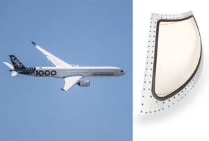 According to GKN, the company ist the world’s leading multi-technology tier 1 aerospace supplier (pictures: Airbus A350-1000, hydrophobic coating © GKN Aerospace)