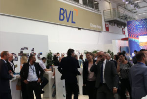 Popular networking venue: The BVL booth