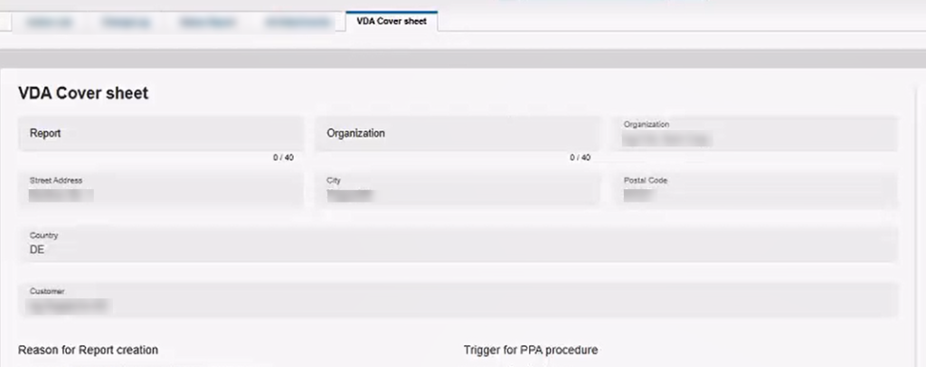 Customers can also carry out production process and product release with their suppliers in accordance with VDA regulations