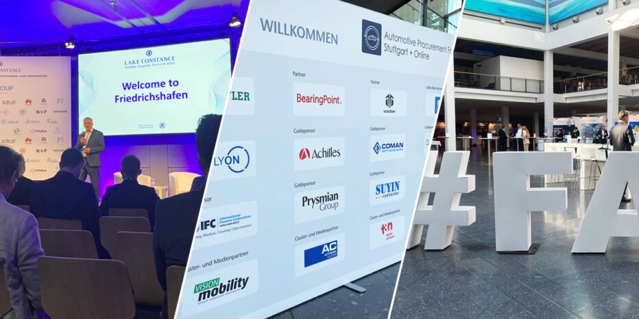 All good things come in threes: ZF Lake Constance Mobility Summit, Automotive Procurement Forum and Automotive Logistics Forum