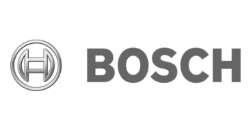 Bosch logo featuring a circular emblem with a stylised H on the left and the word BOSCH in bold uppercase letters on the right.